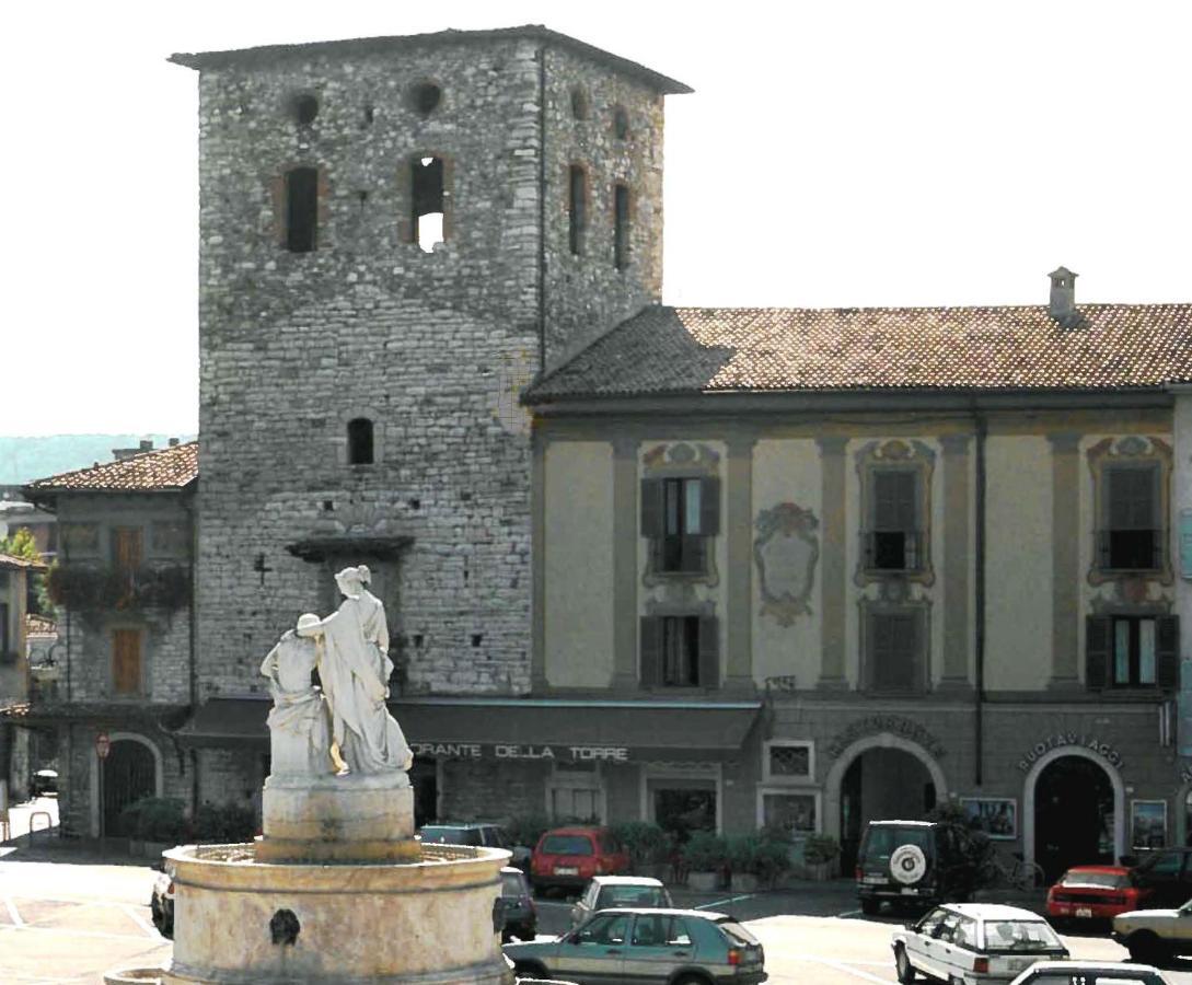 Albergo Della Torre Dal 1891 Trescore Balneario Exterior foto